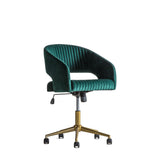 Amos Murray Swivel Chair Green Velvet –  from Amos Lighting + Home