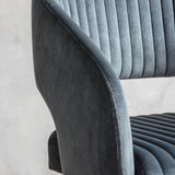 Amos Murray Swivel Chair Charcoal Velvet –  from Amos Lighting + Home