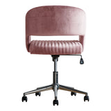 Amos Murray Swivel Chair Pink Velvet –  from Amos Lighting + Home