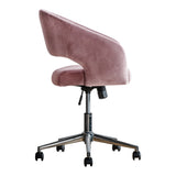 Amos Murray Swivel Chair Pink Velvet –  from Amos Lighting + Home