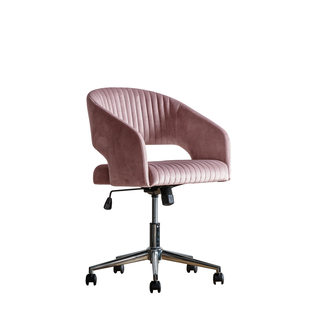 Amos Murray Swivel Chair Pink Velvet –  from Amos Lighting + Home