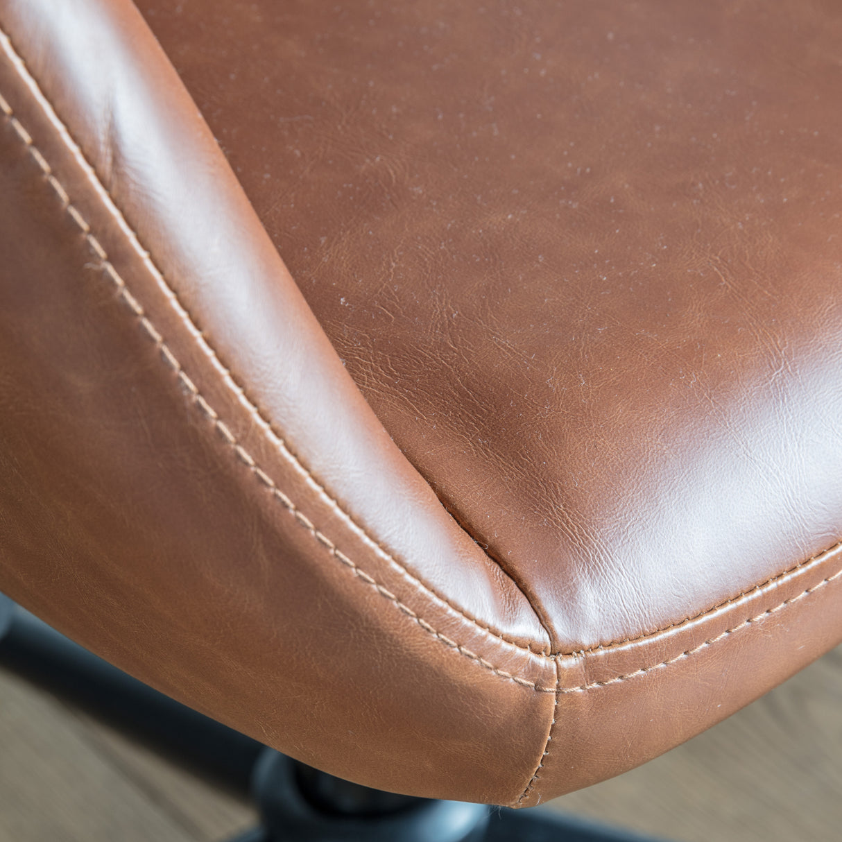 Amos Faraday Swivel Chair Brown –  from Amos Lighting + Home