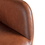 Amos Faraday Swivel Chair Brown –  from Amos Lighting + Home