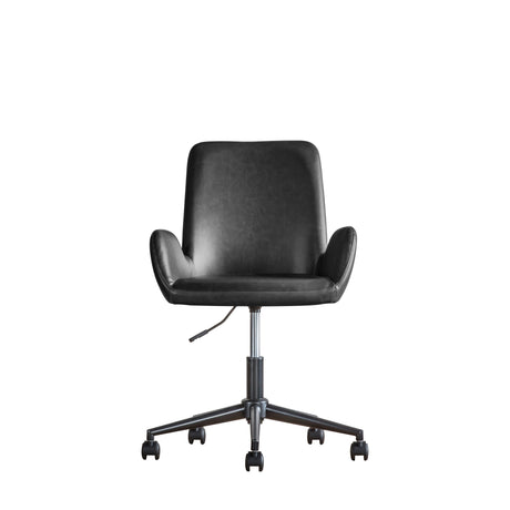 Amos Faraday Swivel Chair Charcoal –  from Amos Lighting + Home