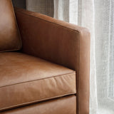 Amos Osborne Armchair Vintage Brown Leather –  from Amos Lighting + Home