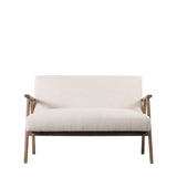 Amos Neyland 2 Seater Sofa Natural Linen –  from Amos Lighting + Home