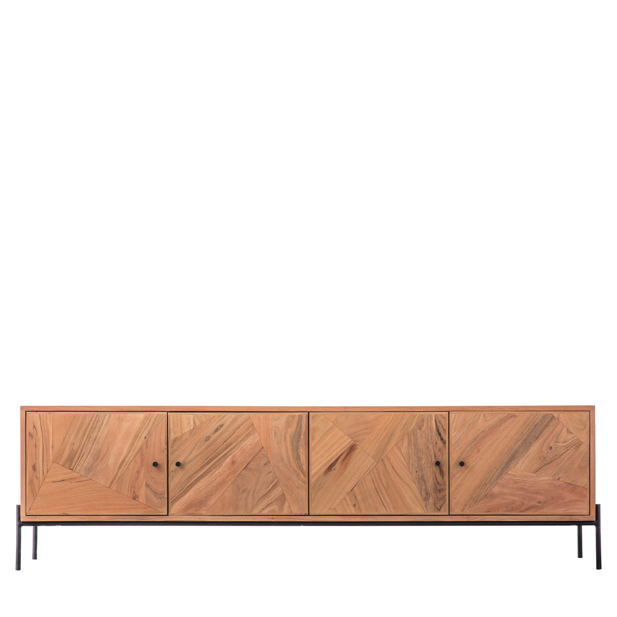 Amos Oklahoma 4 Door Media Unit  –  from Amos Lighting + Home