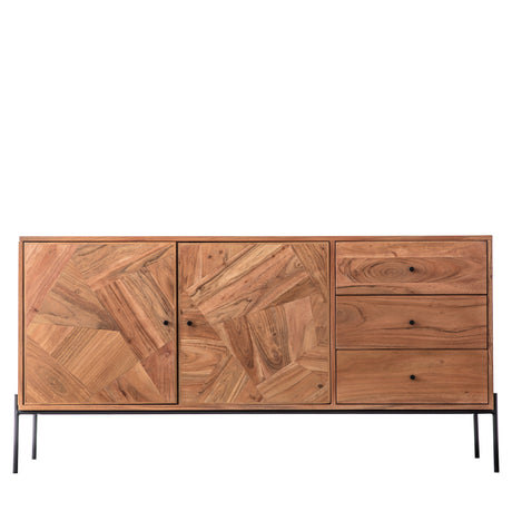 Amos Oklahoma 2 Door 3 Drawer Sideboard  –  from Amos Lighting + Home