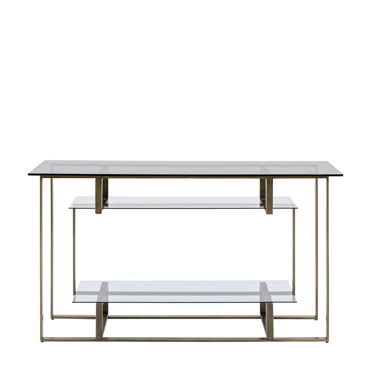 Amos Thornton Console Table Bronze  –  from Amos Lighting + Home