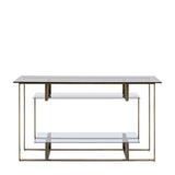 Amos Thornton Console Table Bronze  –  from Amos Lighting + Home