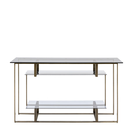 Amos Thornton Console Table Bronze  –  from Amos Lighting + Home