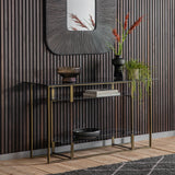 Amos Thornton Console Table Bronze  –  from Amos Lighting + Home