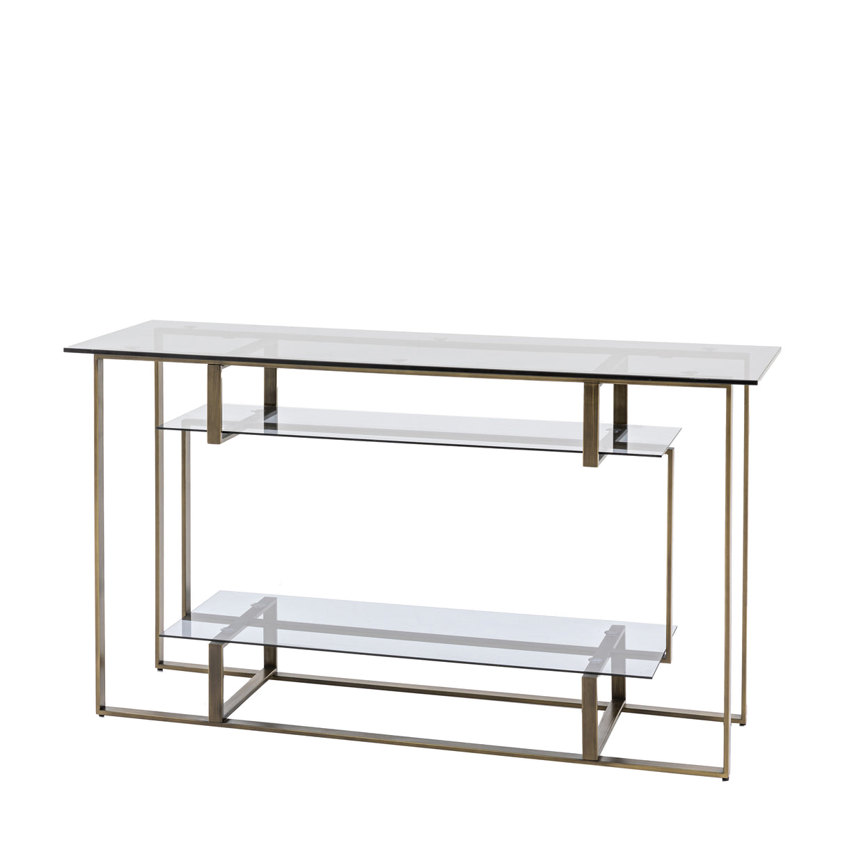 Amos Thornton Console Table Bronze  –  from Amos Lighting + Home