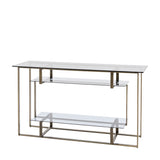 Amos Thornton Console Table Bronze  –  from Amos Lighting + Home