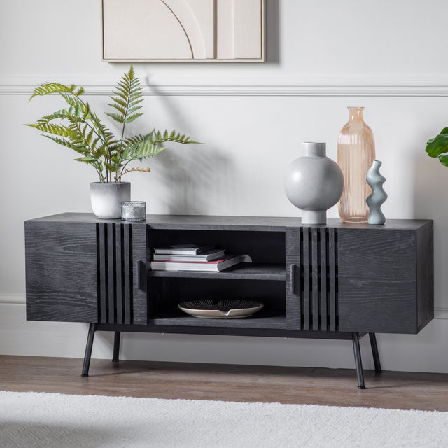 Amos Holsen Media Unit Black  –  from Amos Lighting + Home