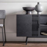 Amos Holsen Sideboard Black  –  from Amos Lighting + Home