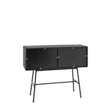 Amos Holsen 2 Door Sideboard Black  –  from Amos Lighting + Home