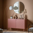 Amos Holbrook 2 Door Cabinet Pink  –  from Amos Lighting + Home