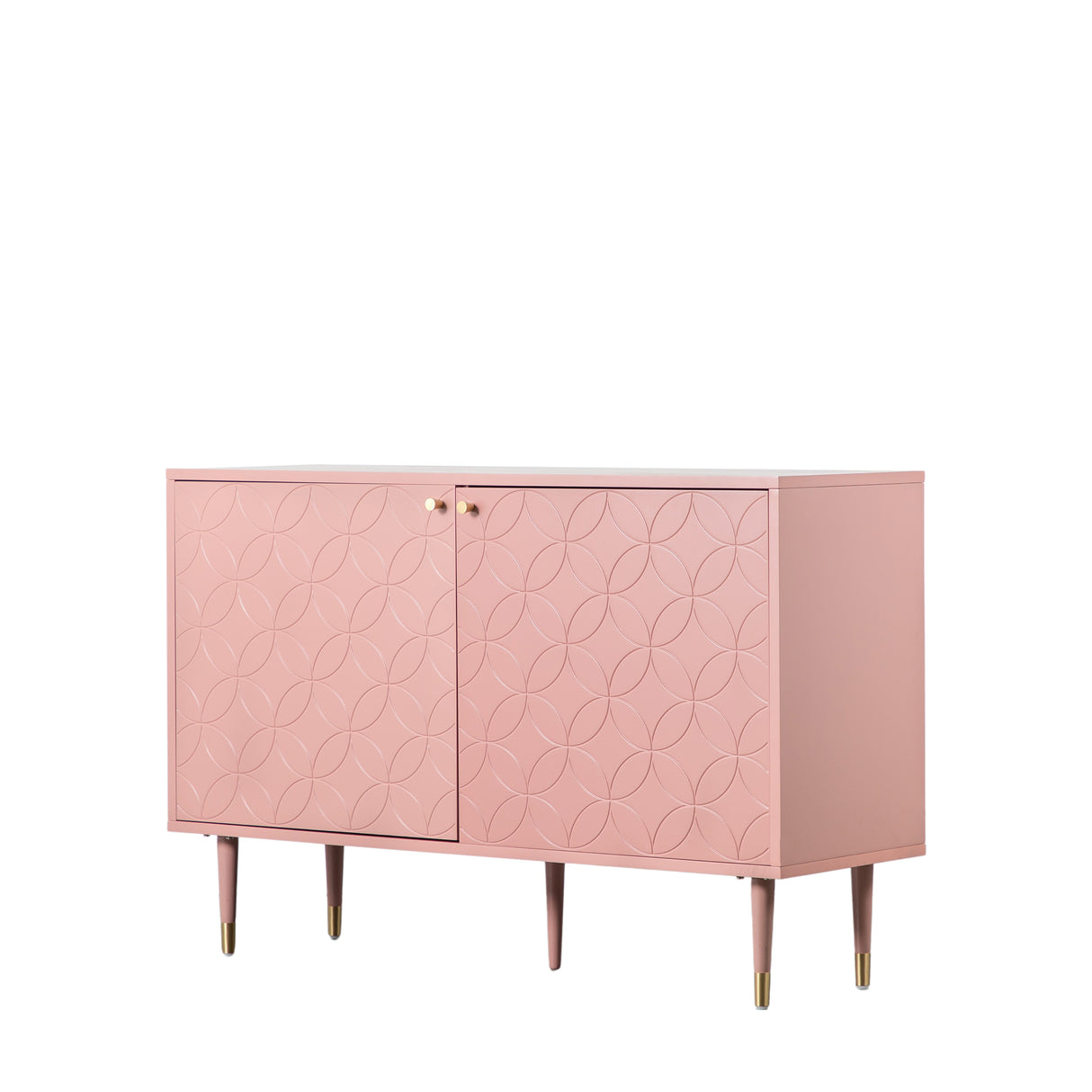 Amos Holbrook 2 Door Cabinet Pink  –  from Amos Lighting + Home