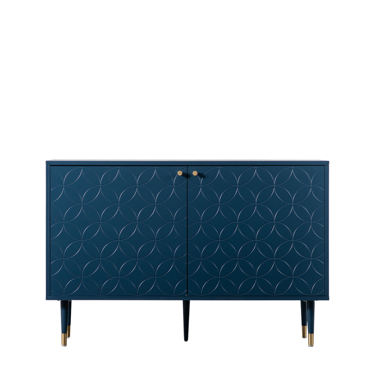 Amos Holbrook 2 Door Cabinet Blue  –  from Amos Lighting + Home