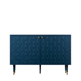 Amos Holbrook 2 Door Cabinet Blue  –  from Amos Lighting + Home