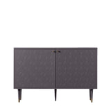 Amos Holbrook 2 Door Cabinet Grey  –  from Amos Lighting + Home