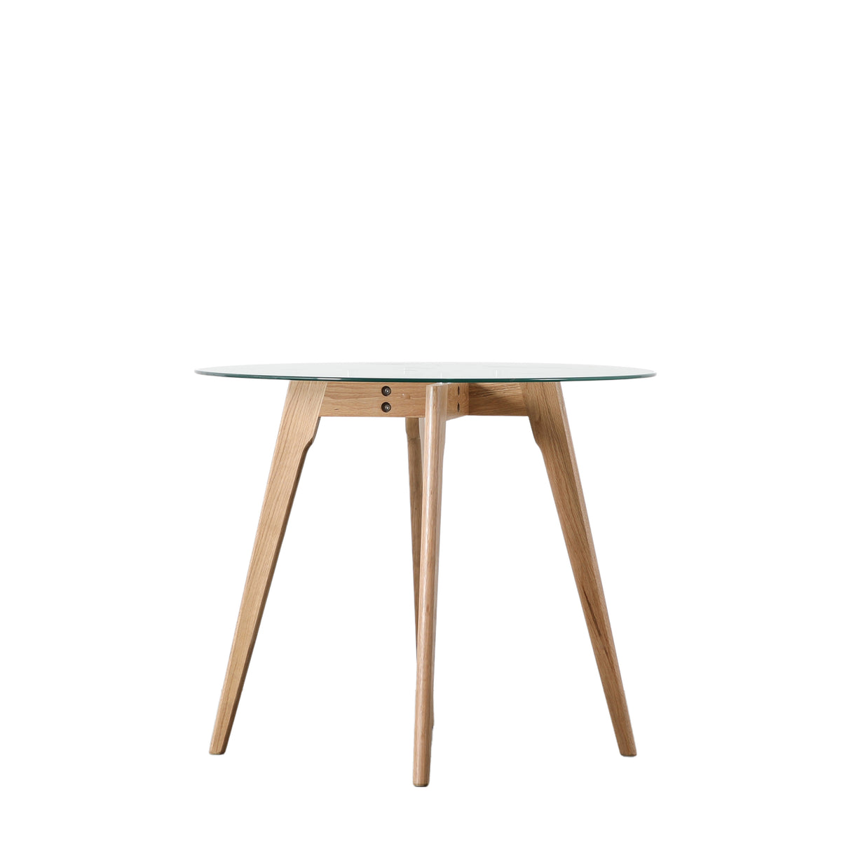 Amos Blair Round Dining Table Oak  –  from Amos Lighting + Home