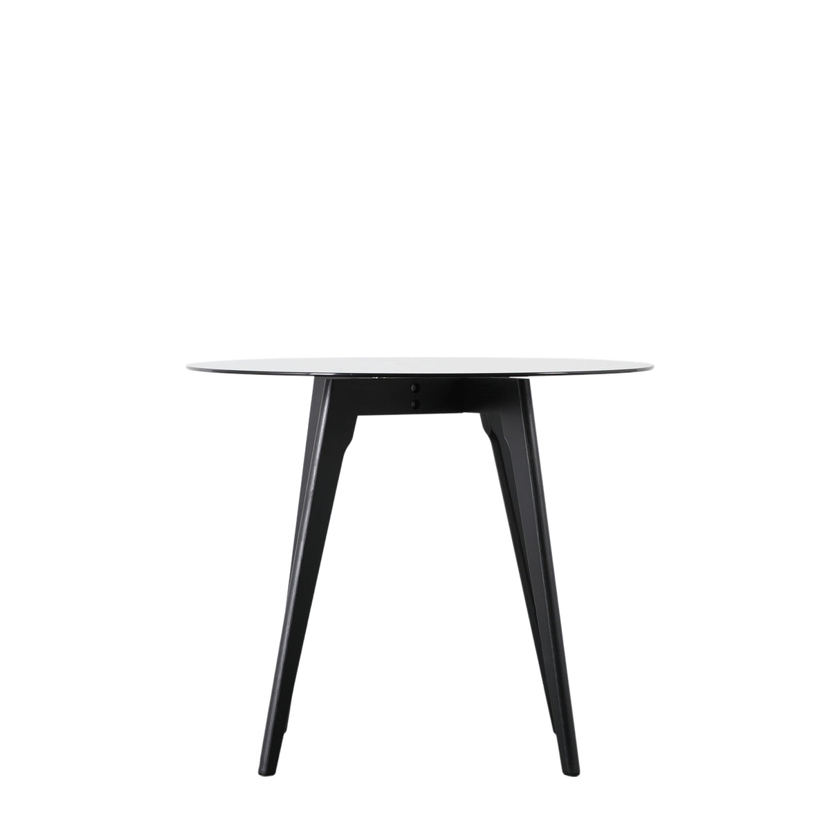 Amos Blair Round Dining Table Black  –  from Amos Lighting + Home