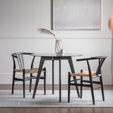 Amos Blair Round Dining Table Black  –  from Amos Lighting + Home