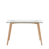 Amos Blair Rectangle Dining Table Oak  –  from Amos Lighting + Home