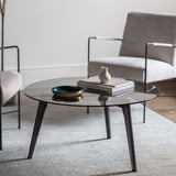 Amos Blair Round Coffee Table Black  –  from Amos Lighting + Home