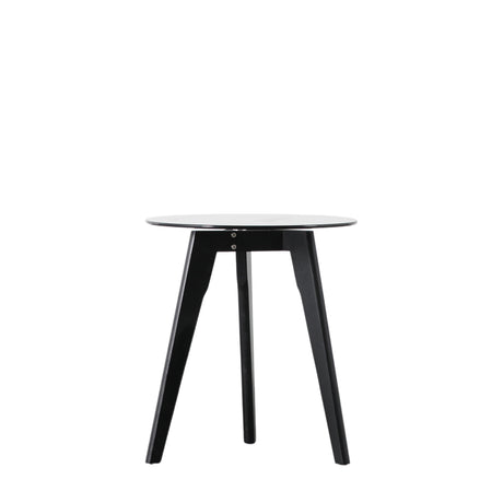 Amos Blair Round Side Table Black  –  from Amos Lighting + Home