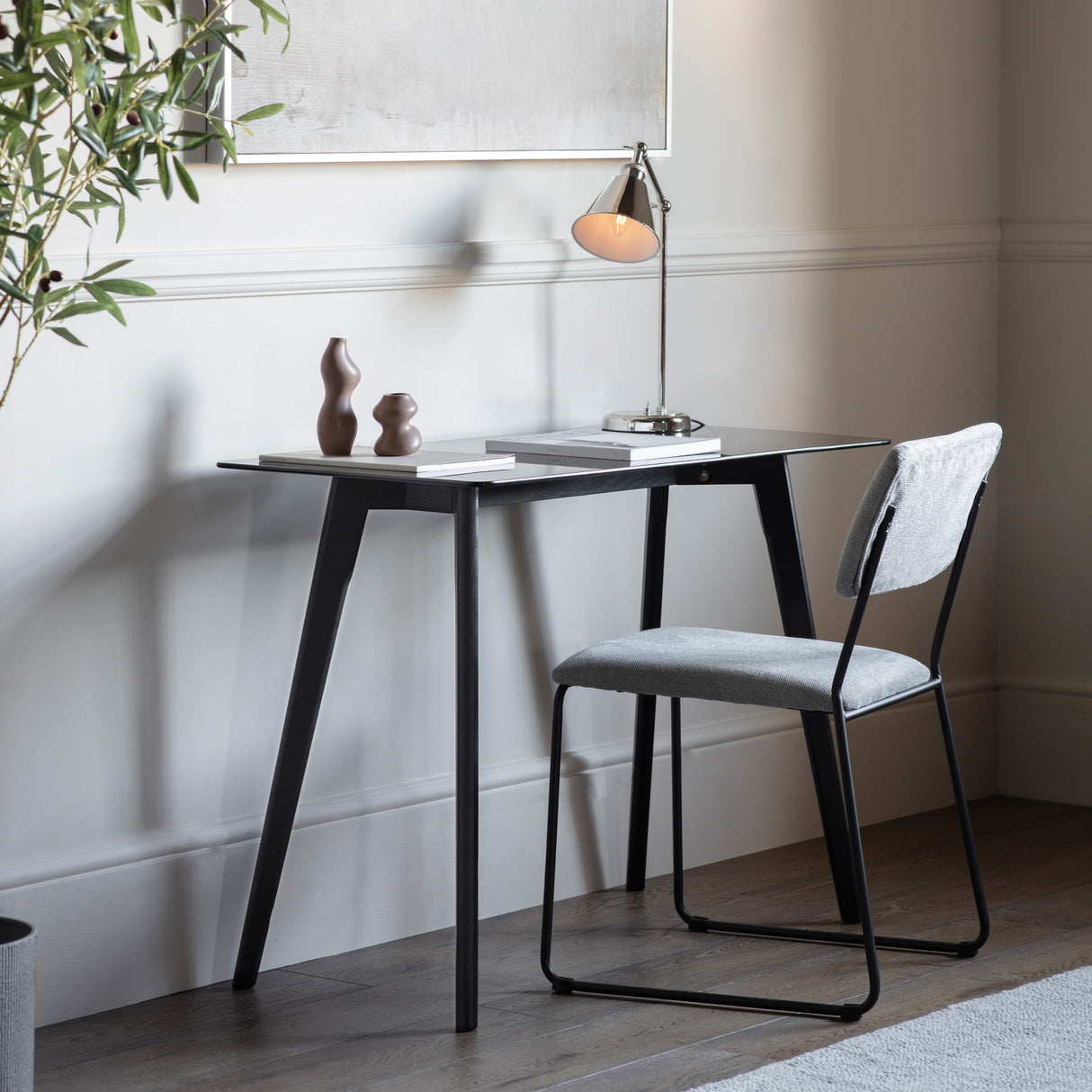 Amos Blair Desk Black  –  from Amos Lighting + Home