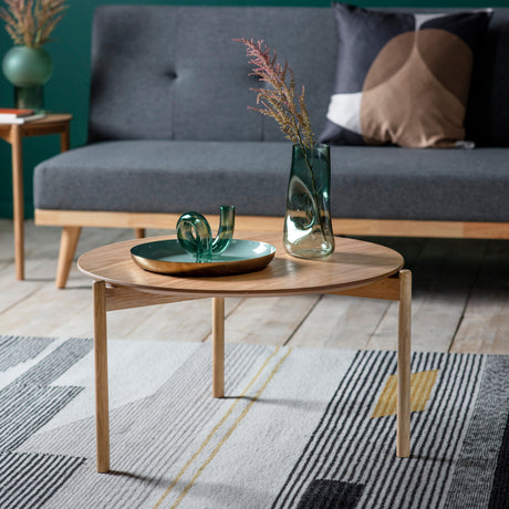 Amos Burley Coffee Table Oak  –  from Amos Lighting + Home