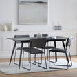 Amos Astley Dining Table Black  –  from Amos Lighting + Home