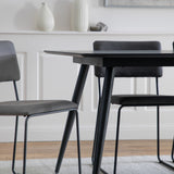 Amos Astley Dining Table Black  –  from Amos Lighting + Home