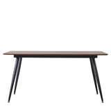 Amos Astley Dining Table Walnut  –  from Amos Lighting + Home