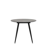 Amos Astley Round Dining Table Black  –  from Amos Lighting + Home