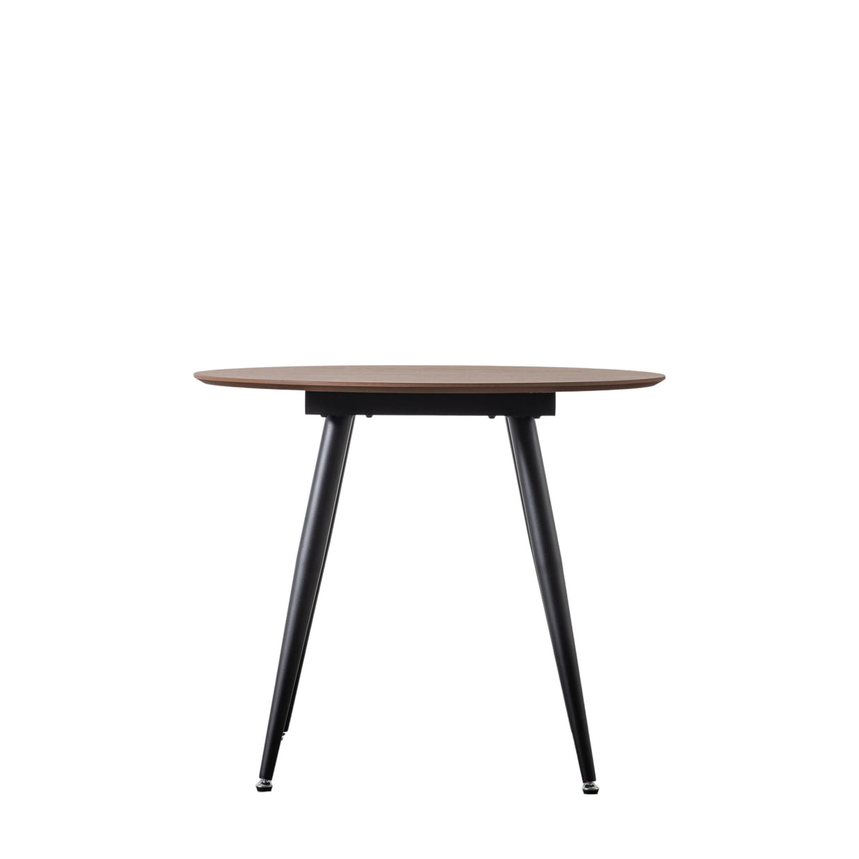 Amos Astley Round Dining Table Walnut  –  from Amos Lighting + Home