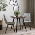 Amos Astley Round Dining Table Walnut  –  from Amos Lighting + Home