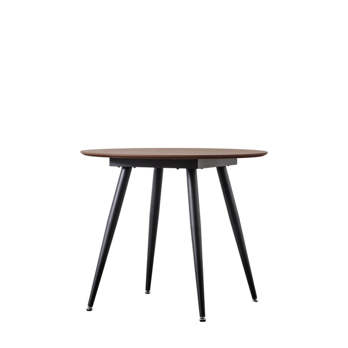 Amos Astley Round Dining Table Walnut  –  from Amos Lighting + Home