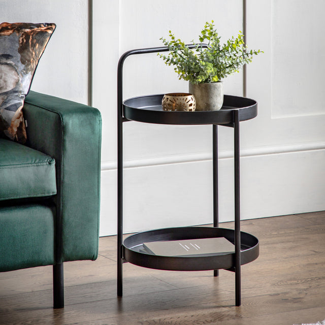 Amos Sennen Side Table Black  –  from Amos Lighting + Home