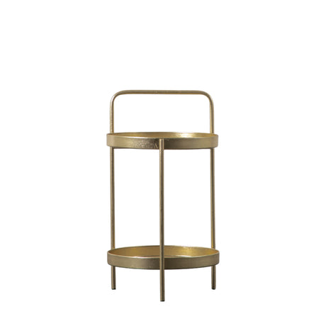 Amos Sennen Side Table Gold  –  from Amos Lighting + Home