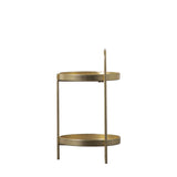 Amos Sennen Side Table Gold  –  from Amos Lighting + Home