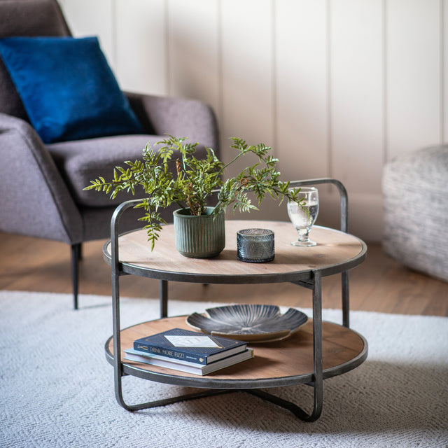 Amos Dunley Coffee Table Oak  –  from Amos Lighting + Home