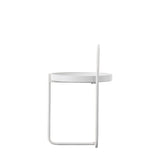 Amos Melbury Side Table White  –  from Amos Lighting + Home