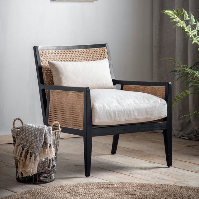 Amos Nagoya Armchair Cream –  from Amos Lighting + Home