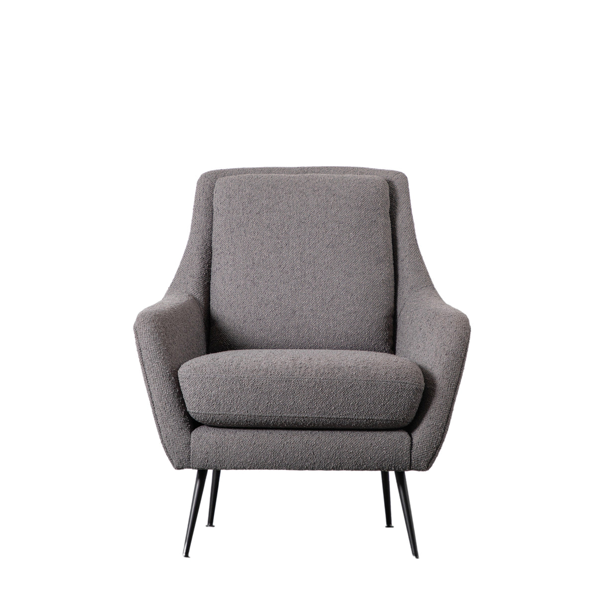 Amos Brompton Armchair Dark Grey Linen –  from Amos Lighting + Home