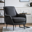 Amos Brompton Armchair Dark Grey Linen –  from Amos Lighting + Home