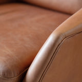 Amos Brompton Armchair Brown Leather –  from Amos Lighting + Home